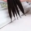 Feather hair extension, real hair extension 6D2 generation, real person hair, micro hair extension 2nd generation, feather manufacturer wholesale, micro scarless Application Scenario